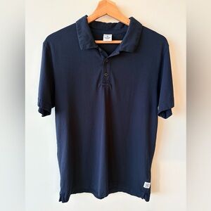 Reigning Champ Polo Shirt Men’s Medium Pima Cotton Blue